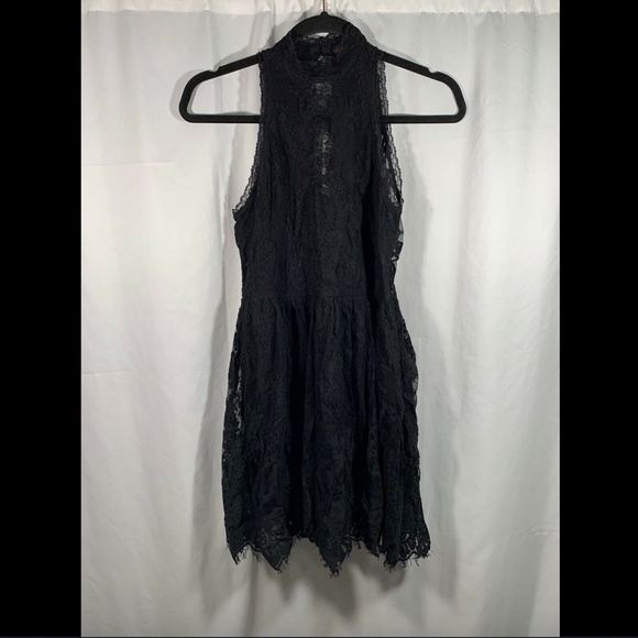 NWT Free People Women's Lace Verushka Mini Dress - Picture 4 of 8